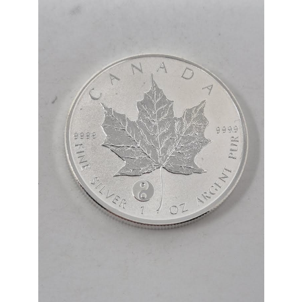 1 Oz .9999 Silver 2016 Canada Maple Leaf Coin 