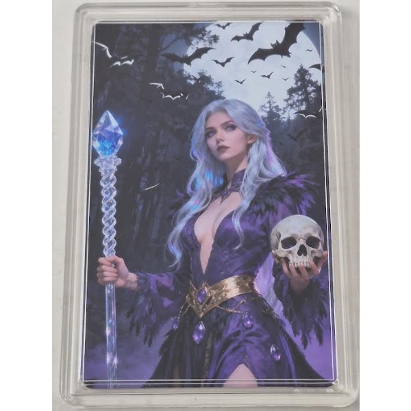 Certified 1 Oz .999 Copper 2026 Vixens Series Art Bar