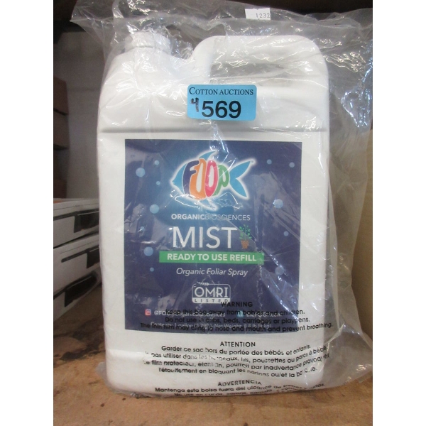 4 x 1 Gallon Jugs of Organicbiosciences Foliar Spray