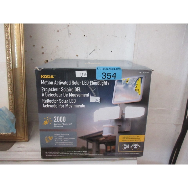 KODA Motion Activated Solar LED Floodlight