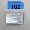 Image 1 : 1 Oz .999 Silver American Flag Bar