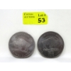 Image 1 : 2 x 1 Oz .999 Fine Titanium Buffalo USA Rounds