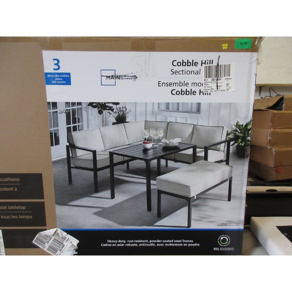 Mainstays Cobble Hill Patio Sectional