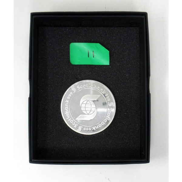 5 Oz .999 Silver Scotiabank Investor Round 