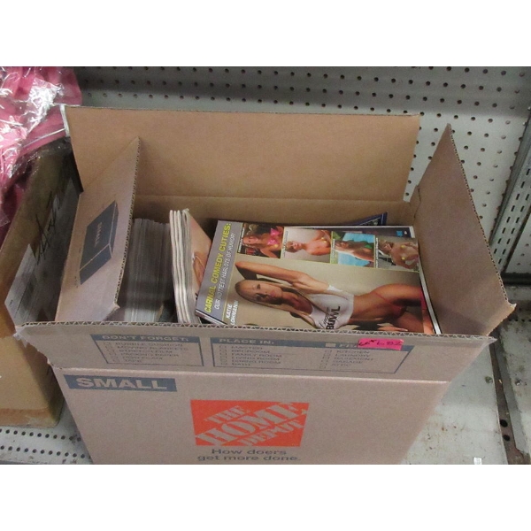Box of Assorted Pre Owned Adult Magazines