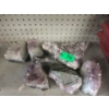 Image 1 : 6 Pieces of Amethyst Crystal Rock Formations