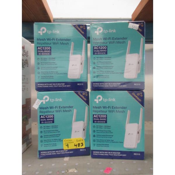 4 New TP-Link Mesh Wi-Fi Extenders 