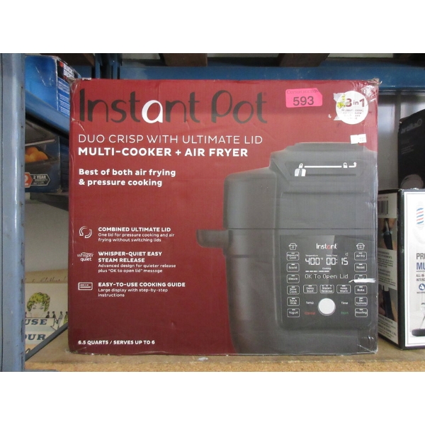 Instant Pot Duo Crisp Multi-Cooker/Air Fryer