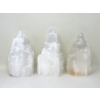 Image 1 : 3 Selenite Crystal Healing Towers - Tallest 6"