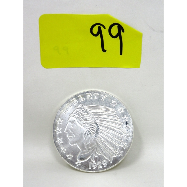 1 Oz .999 Silver Liberty/Eagle Round 