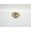 Image 2 : 10 KT Yellow Gold Diamond Ring