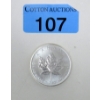 Image 1 : 1 Oz .9999 Silver 2012 Maple Leaf Coin 