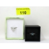 Image 1 : Ocean Blue Mystic Topaz & Diamond Ring and Green Amethyst & Diamond Ring