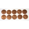 Image 1 : 10 x 1 Oz .999 Fine Copper Grizzly Bear Art Rounds