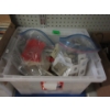 Image 1 : Tote of Cardboard Coin Folders & Coin Capsules