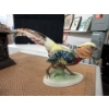 Image 4 : Metal Lantern, Chalet Glass Ashtray & China Bird