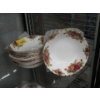 Image 1 : 8 Royal Albert "Old Country Roses" Cereal bowls. 