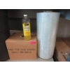Image 1 : Case of Pine Cleaner & 20" Wide Roll of Plastic Wrap