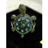 Image 5 : Tray of Green and Clear Crystal Jewelry - Preowned