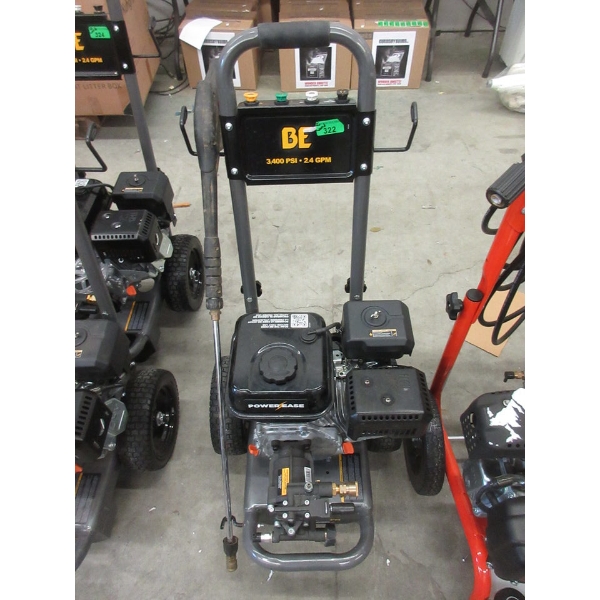 BE Power Ease 3400 PSI Gas Pressure Washer
