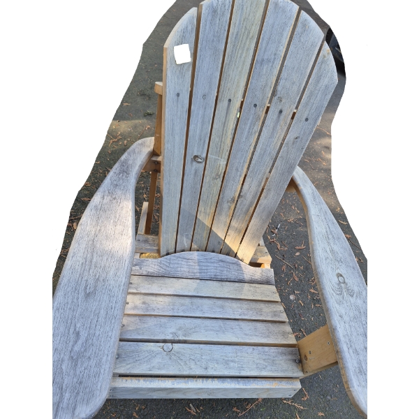 Wooden Customer Return Outdoor Chair