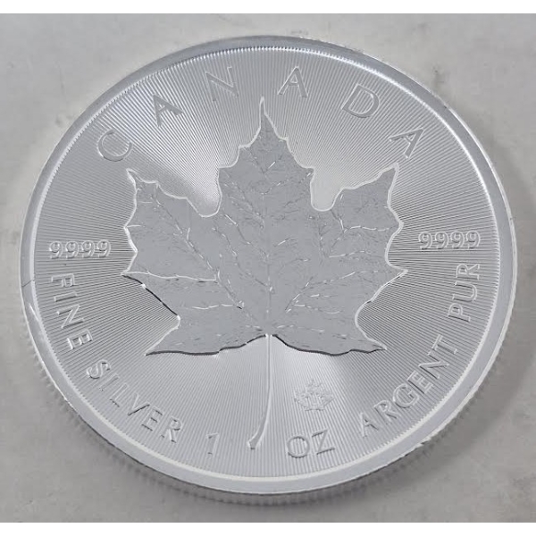 1 Oz .9999 Silver 2026 Canada Maple Leaf Coin 