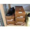 Image 1 : 5 New Pairs of Boy's Black Dress Shoes in Boxes