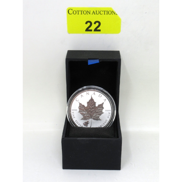1 Oz .9999 Silver 2013 Maple Leaf Coin  