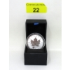 Image 1 : 1 Oz .9999 Silver 2013 Maple Leaf Coin  