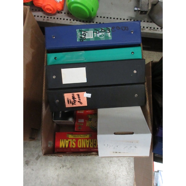 Box of Assorted Baseball Trading Cards 