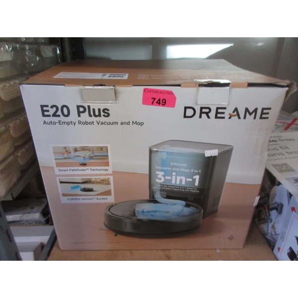 E20 Plus Auto-Empty Robot Vacuum & Mop
