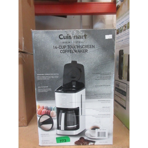 Cuisinart 14-Cup Touchscreen Coffee Maker