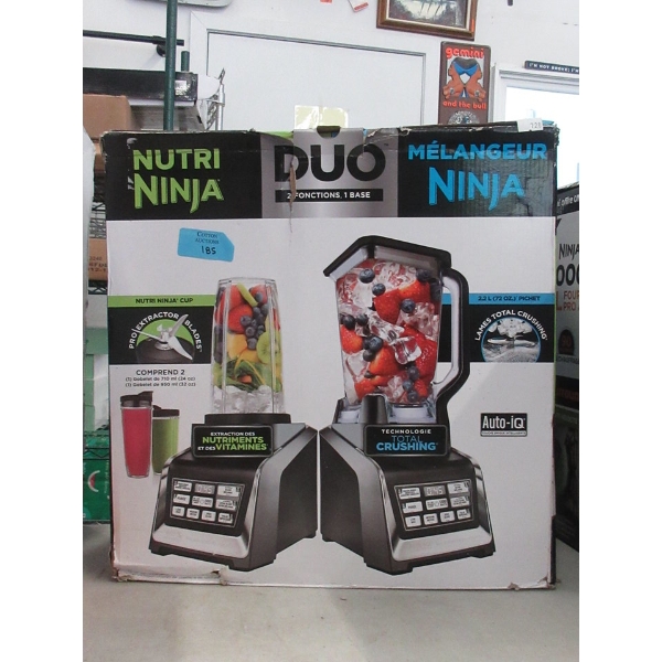Nutri Ninja Duo - 2 Functions on 1 Base