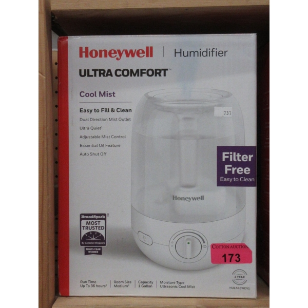Honeywell Cool Mist Ultra Comfort Humidifier - White