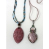 Image 1 : 2 Saje .925 Silver & Gemstone Necklaces
