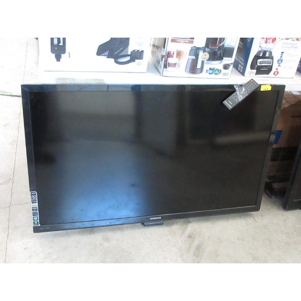 Hitachi 50" LED Flat Screen TV - with Remote 