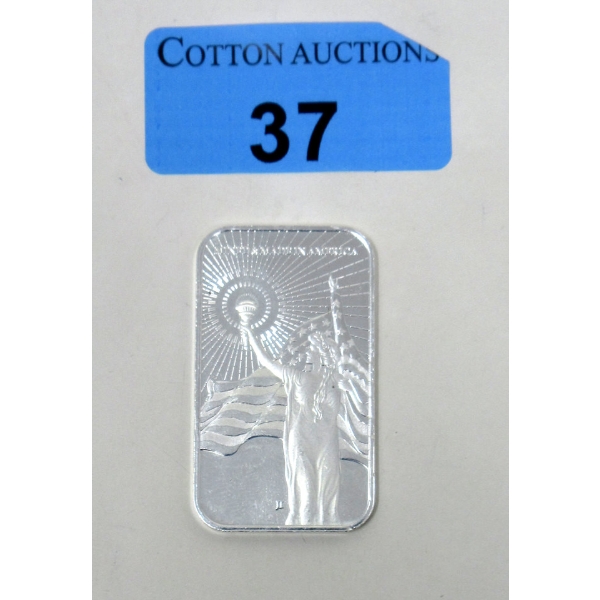 1 Oz .999 Silver American Reserve Asahi Mint Bar 