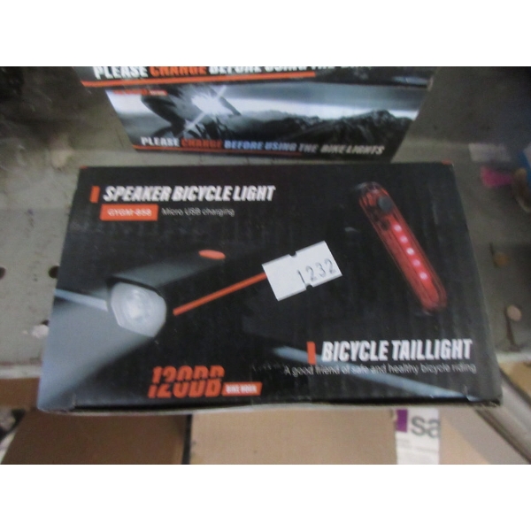 8 New 120 DB Bicycle Speaker Light Kits