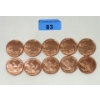 Image 1 : 10 x 1 Oz .999 Fine Copper Moose Art Rounds