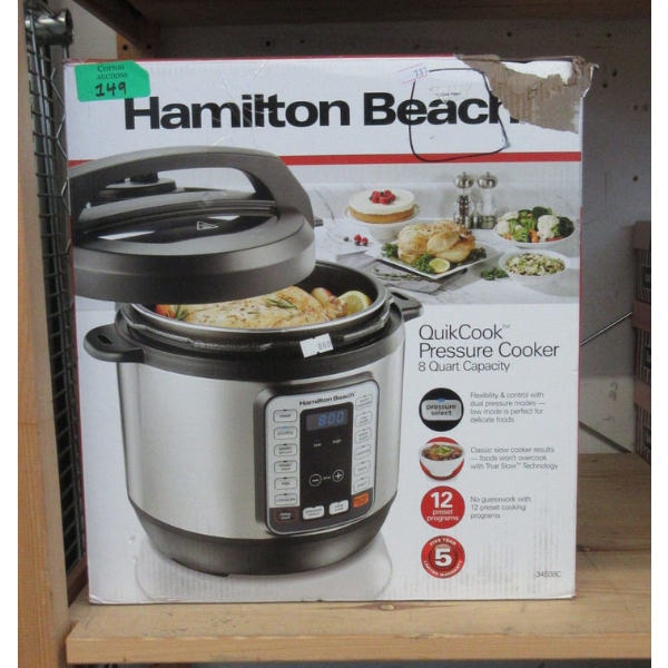 Hamilton Beach QuikCook Pressure Cooker