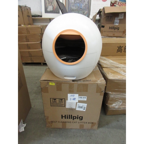 Hillpig Self-Cleaning Litter Box in Original Box