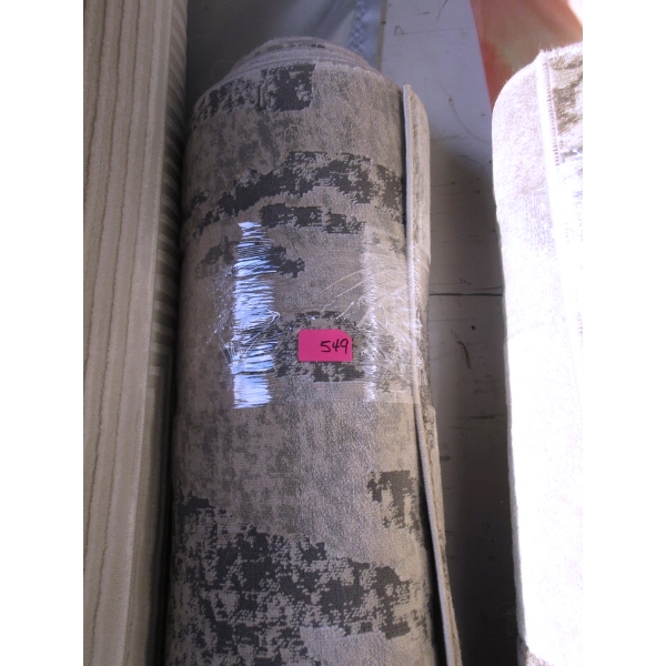 6' x 8' Grey Patterned Low Pile Area Carpet