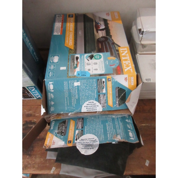 2 Queen Size Intex Inflatable Mattresses
