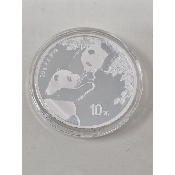 30 Gram .999 Silver 2023 Chinese Panda Coin 