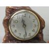 Image 2 : Vintage Cast Metal Western Metal Clock/Lamp