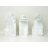 Image 1 : 3 Selenite Crystal Healing Towers - Tallest 7"