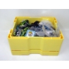 Image 1 : Yellow Bullion Box Full of Jewelry & Watches