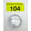 Image 1 : 1 Oz .999 Silver 2013 African Wildlife Elephant Coin 