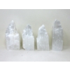 Image 1 : 4 Selenite Healing Towers - Tallest is 7"
