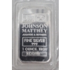 Image 1 : 1 Oz .999 Silver Johnson Matthey Bar